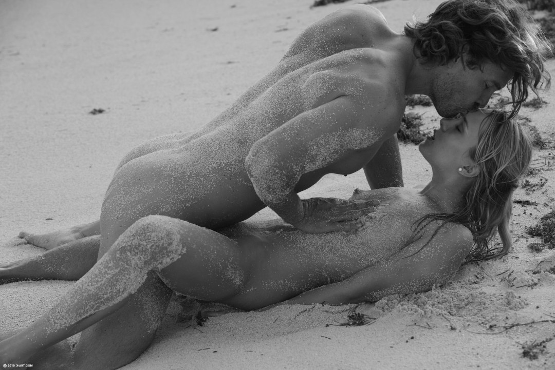 Sesión de fotos erótico en la playa