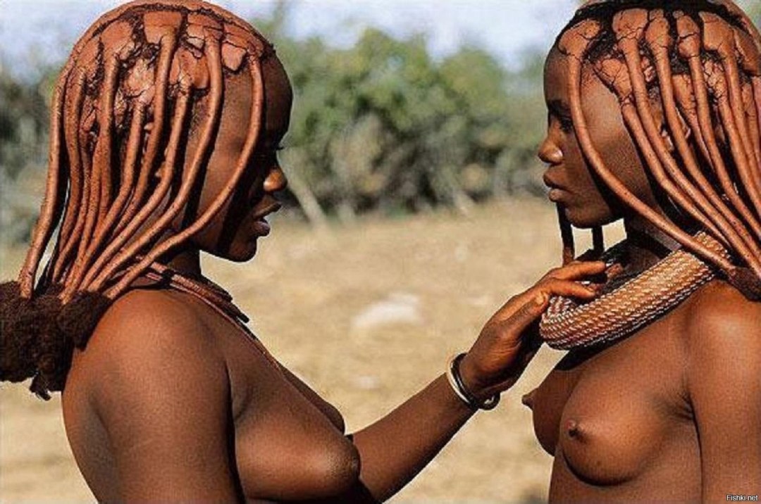 Tribus de África de Khimba desnudas