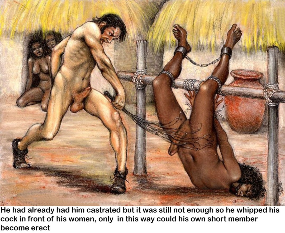 Bdsm esclavos desnudos en plantaciones