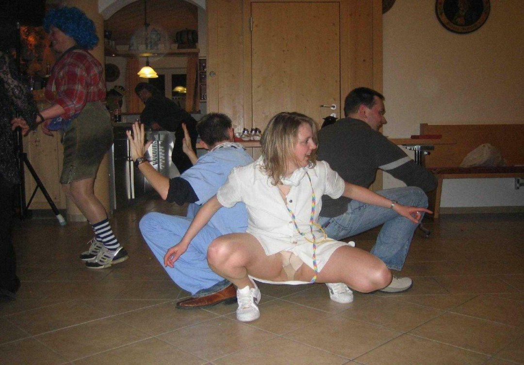 Chicas borrachas sin bragas