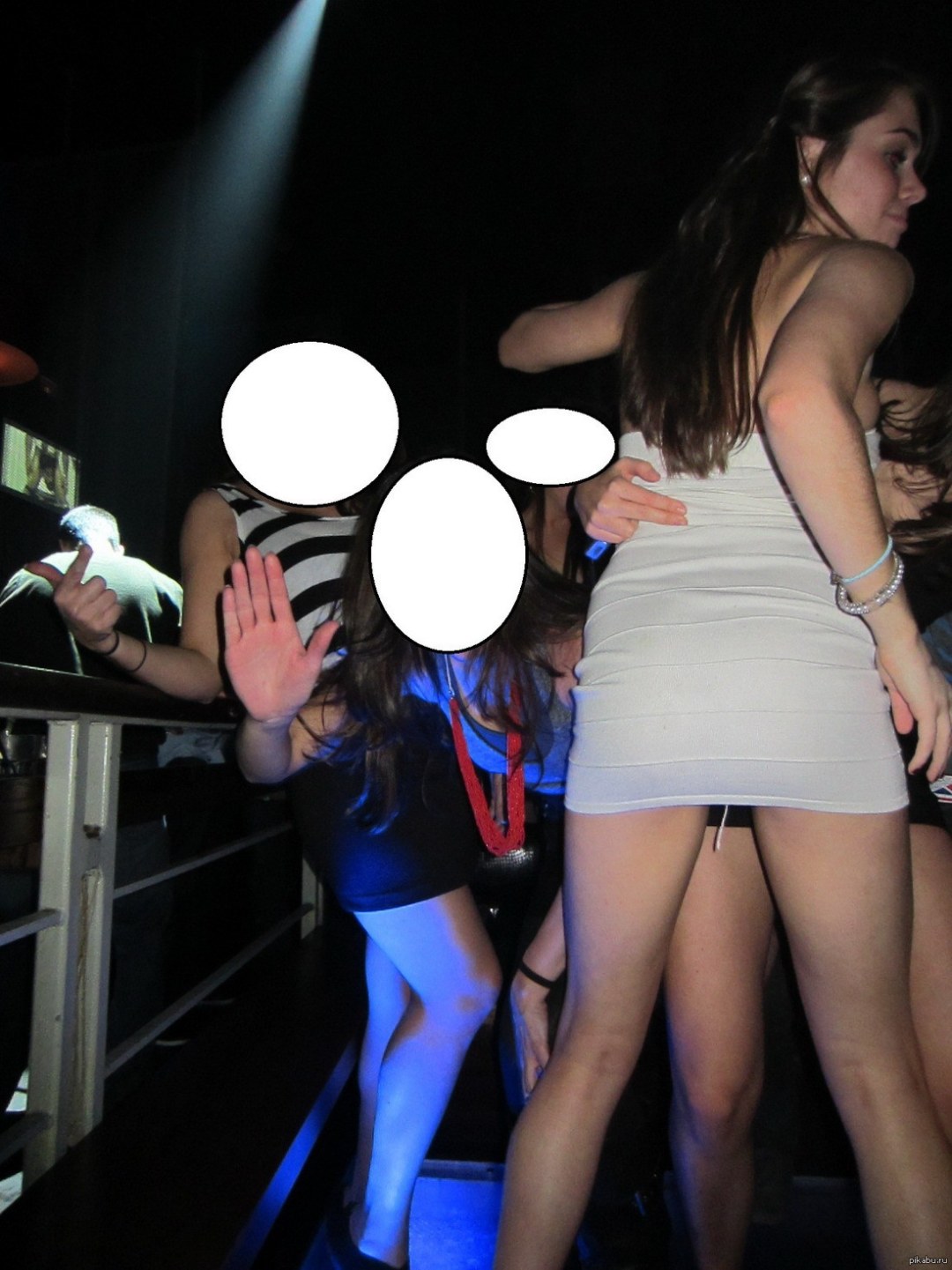 Me encendí en el club