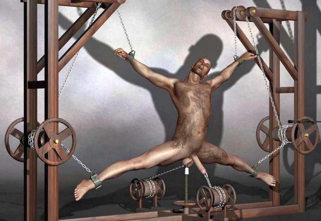 Tortura medieval de un miembro