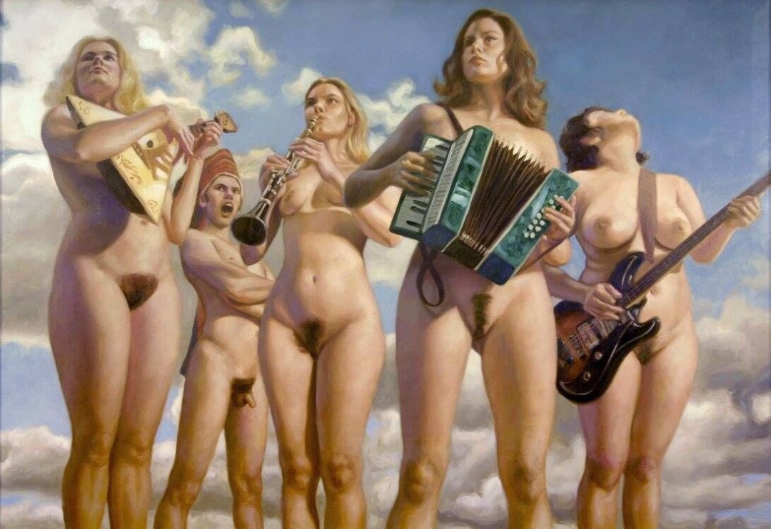 Grupos de música femenina desnuda