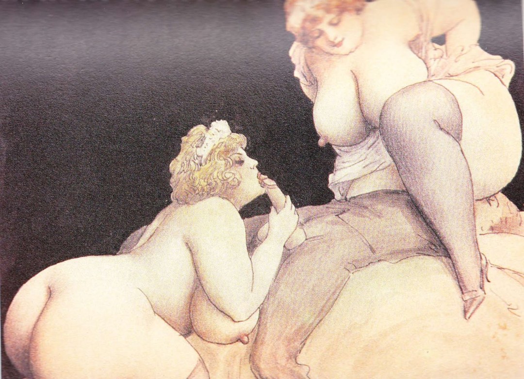 BBW erótico en arte