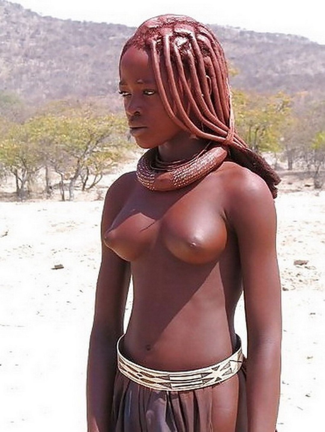 Chicas de la tribu Khimba