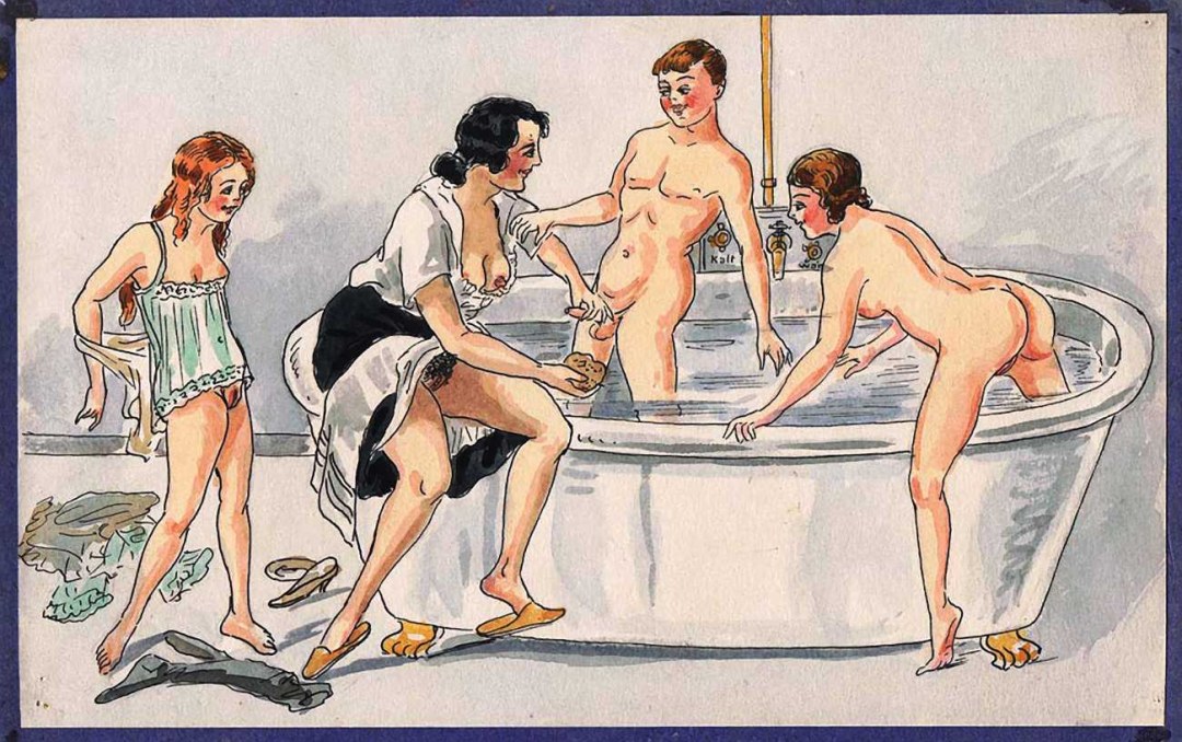 Escuela de ilustraciones pornográficas