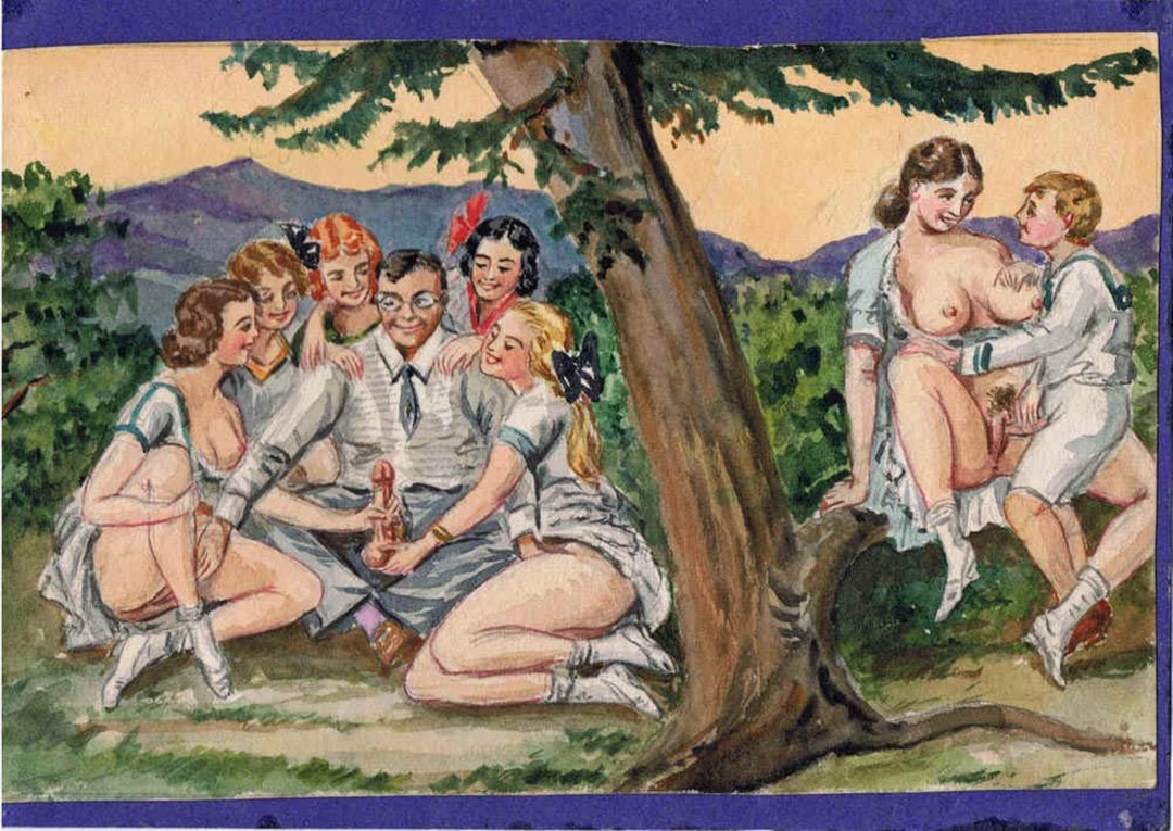 Ilustraciones eróticas alemanas