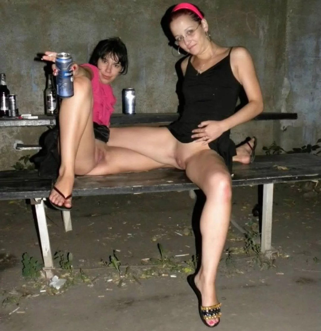 Chicas borrachas sin bragas