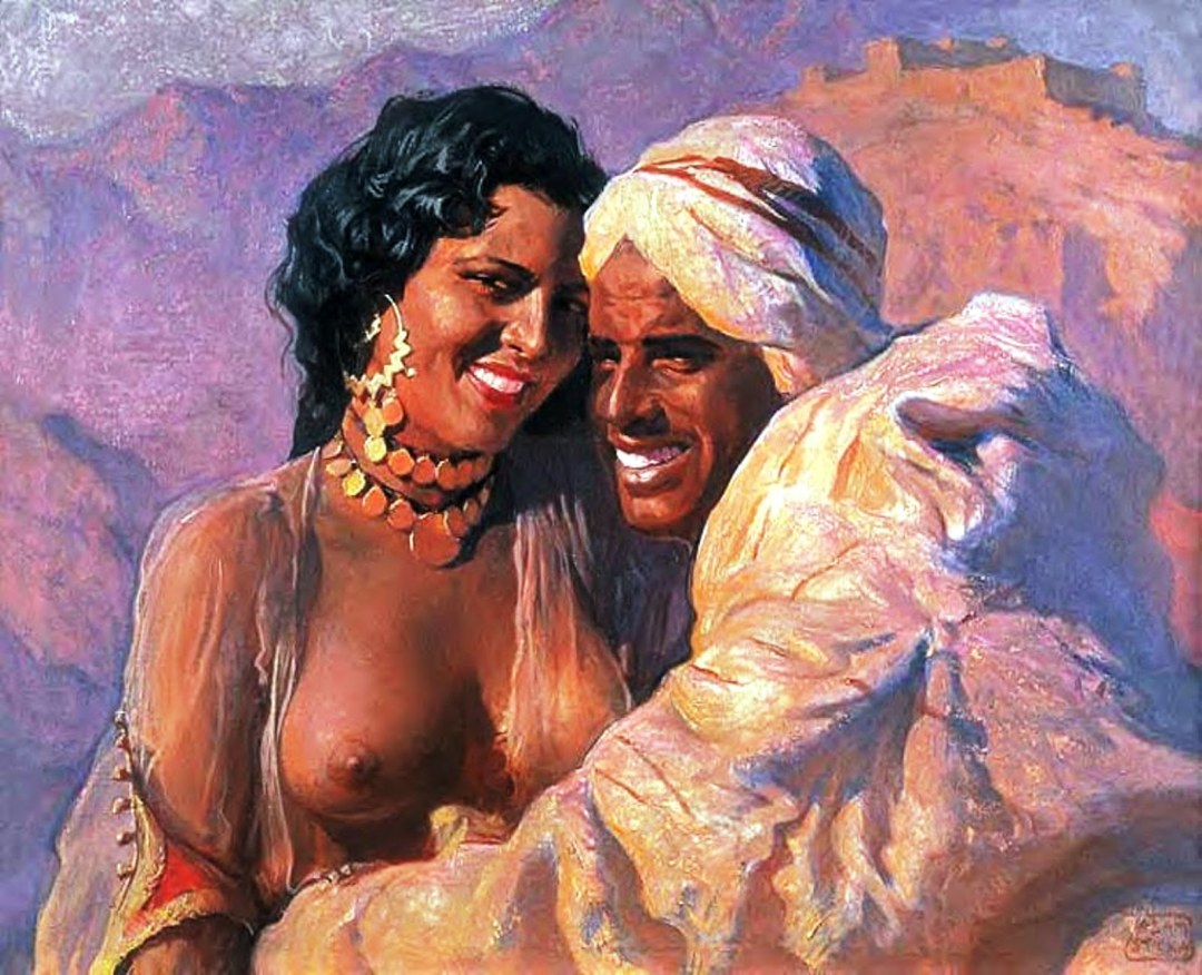 Pinturas eróticas orientales
