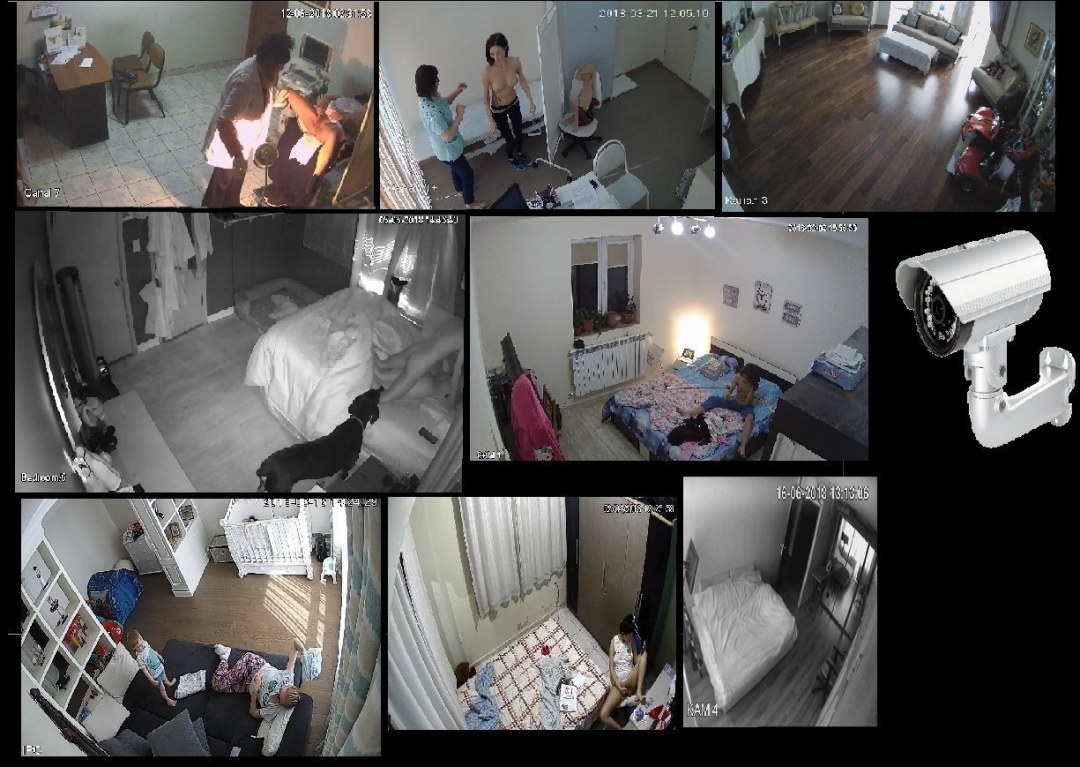 Cámara de video vigilancia oculta