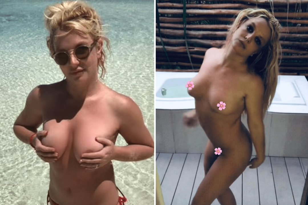 Britney Spears ahora desnuda