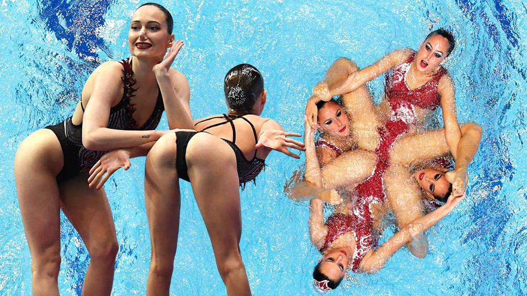 Flor en natación sincrónica