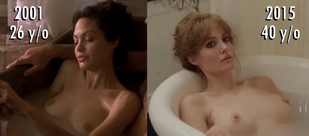 Angelina Jolie desnuda en películas