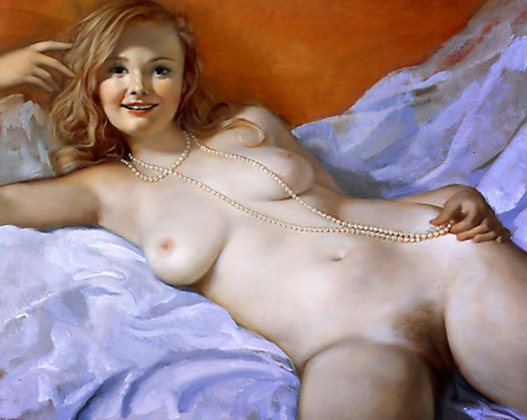 Малышки" Джона Каррена (John Currin) 18