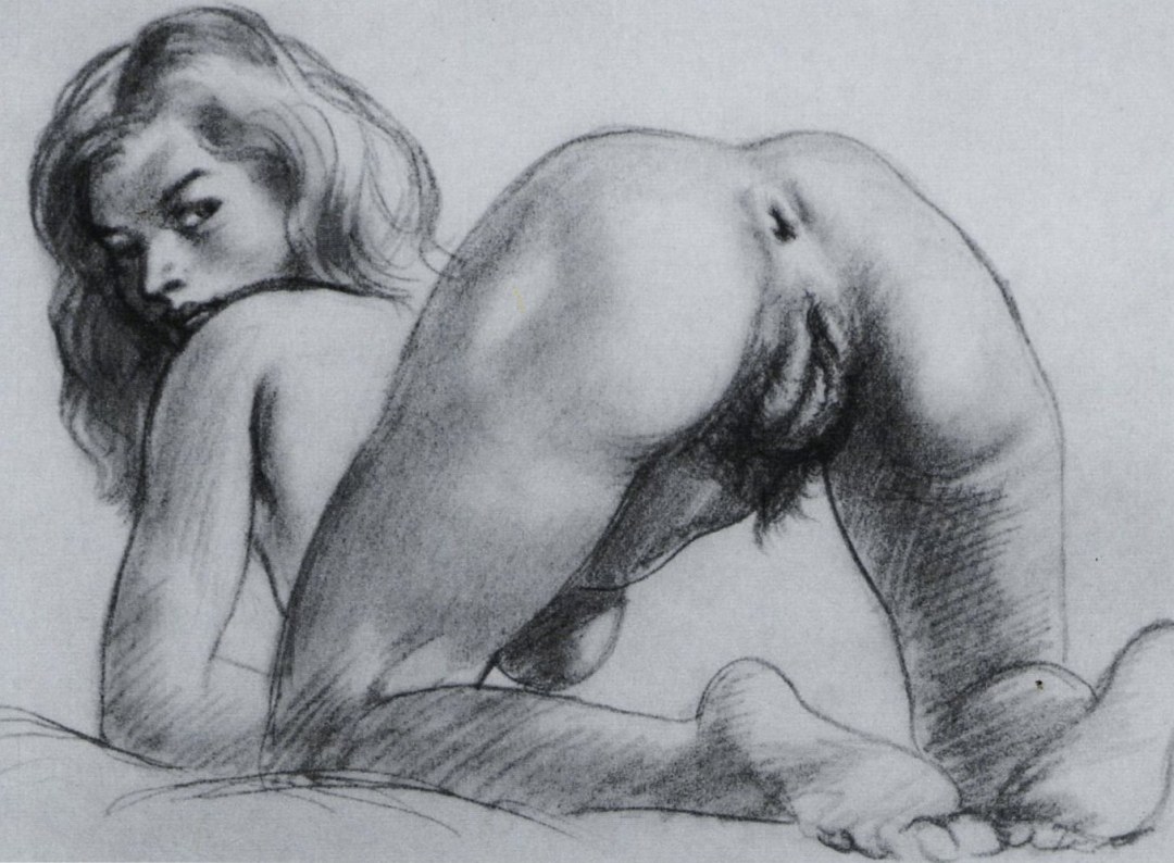 Порнорисунки карандашом