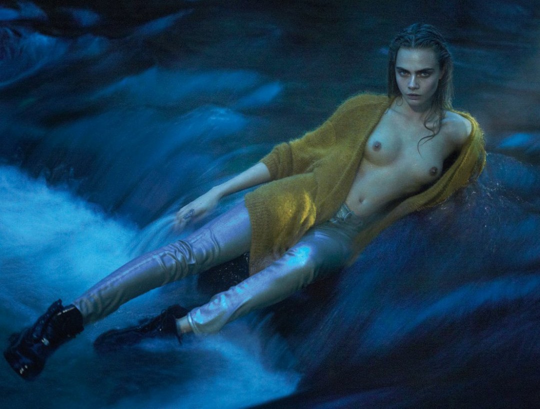 Кара Делевинь голая nude