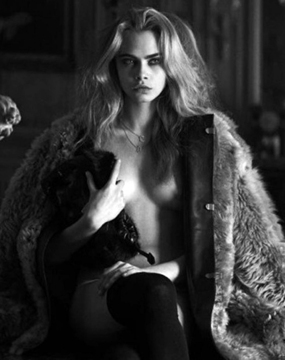 Cara Delevingne в Нижнем белье