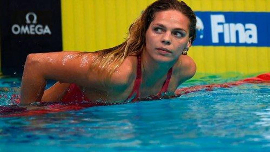 Пловчиха Юлия Ефимова в Нижнем белье