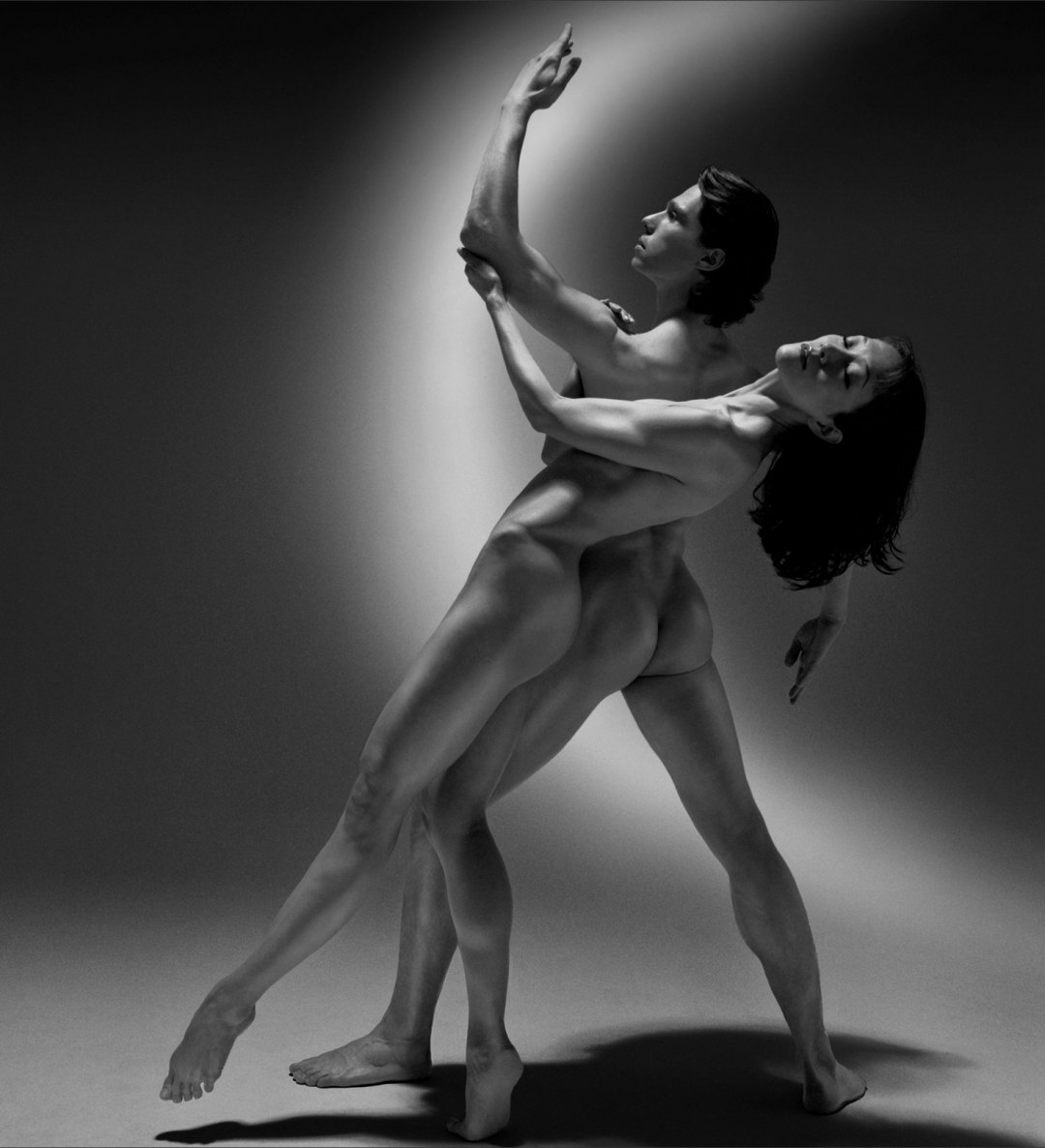 Naked gymnast балерина Ирина