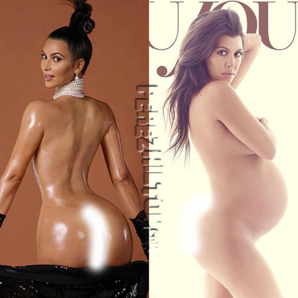 Кортни Кардашьян голая 18 +