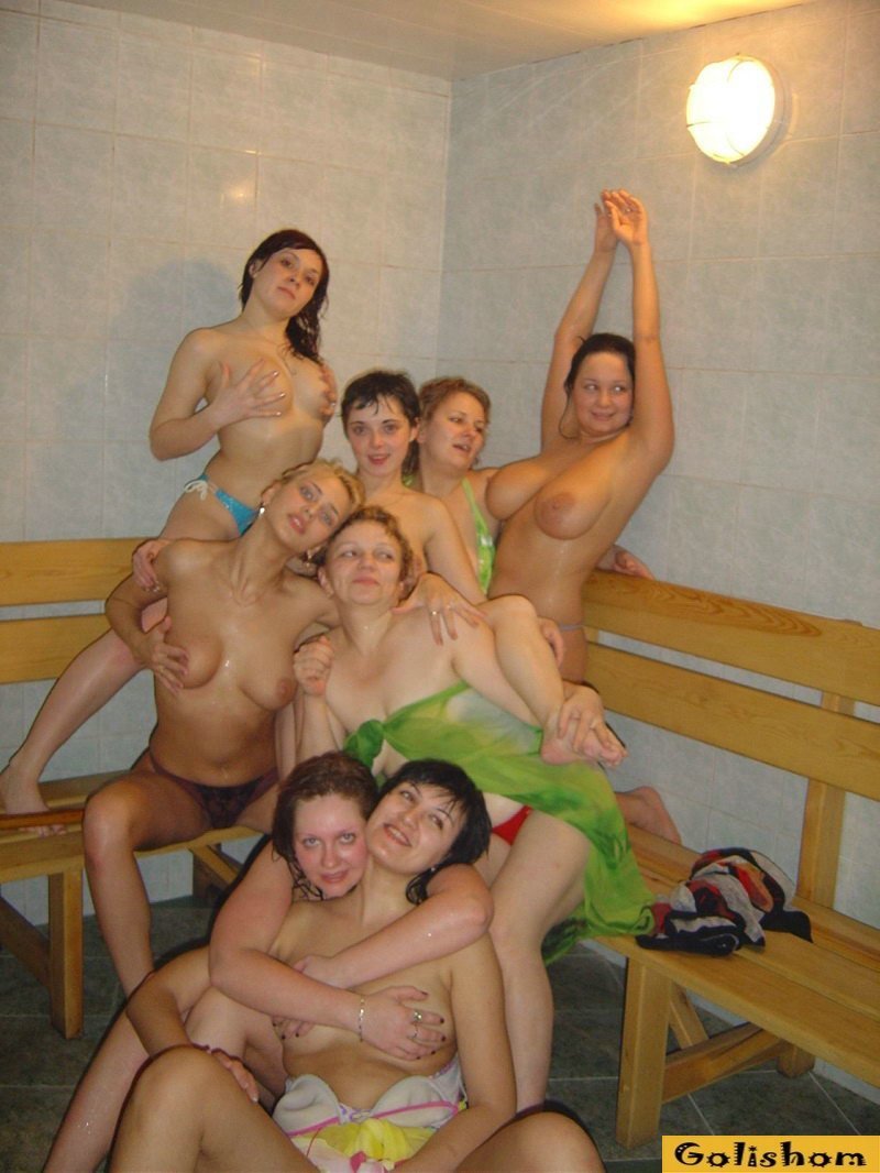 Подружки в сауне частное ню