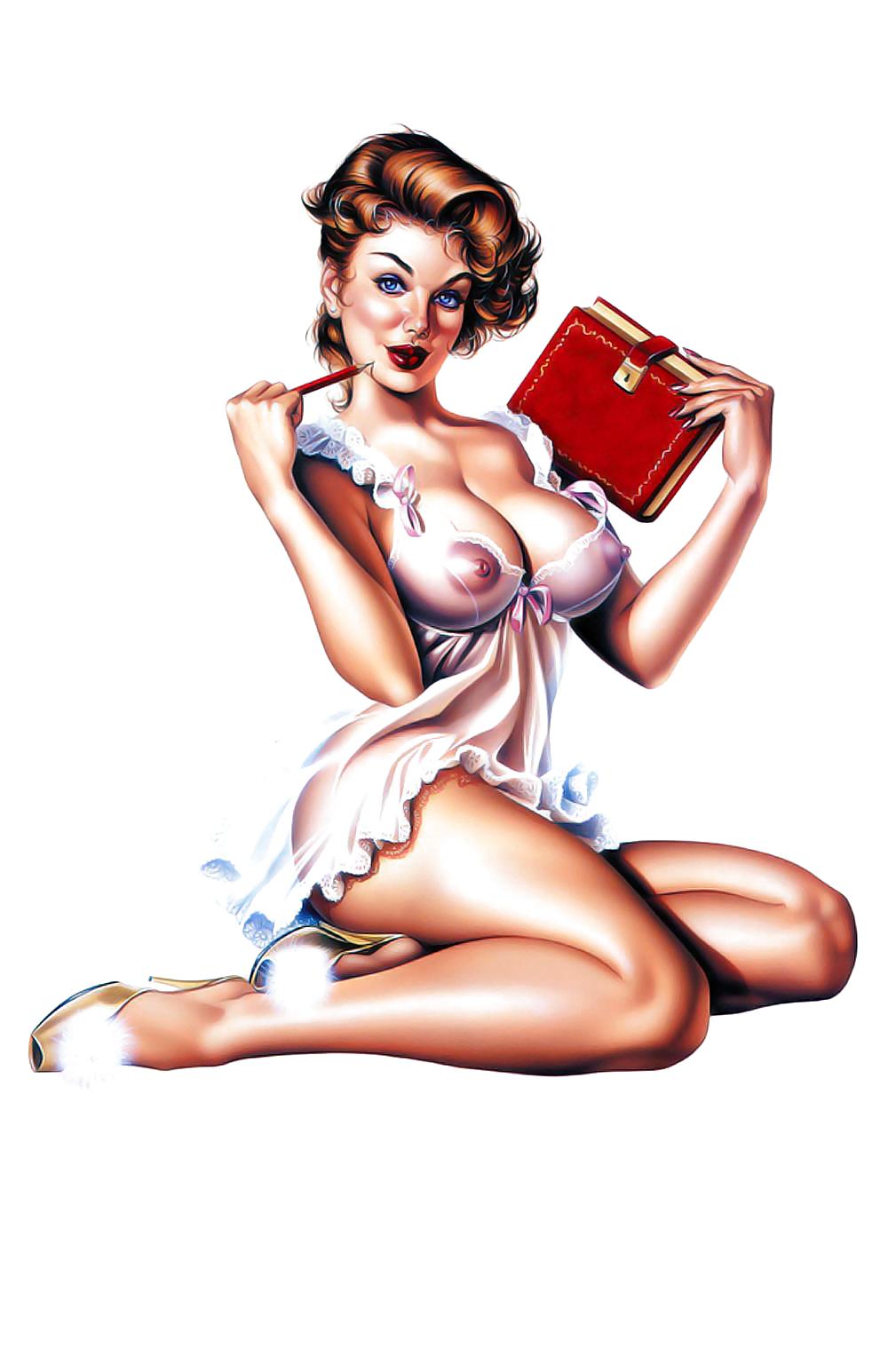 Playboy Альберто Варгас пин ап