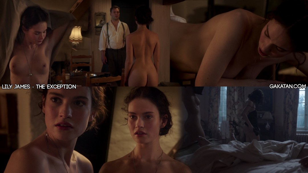 Lily James в фильме исключение ню