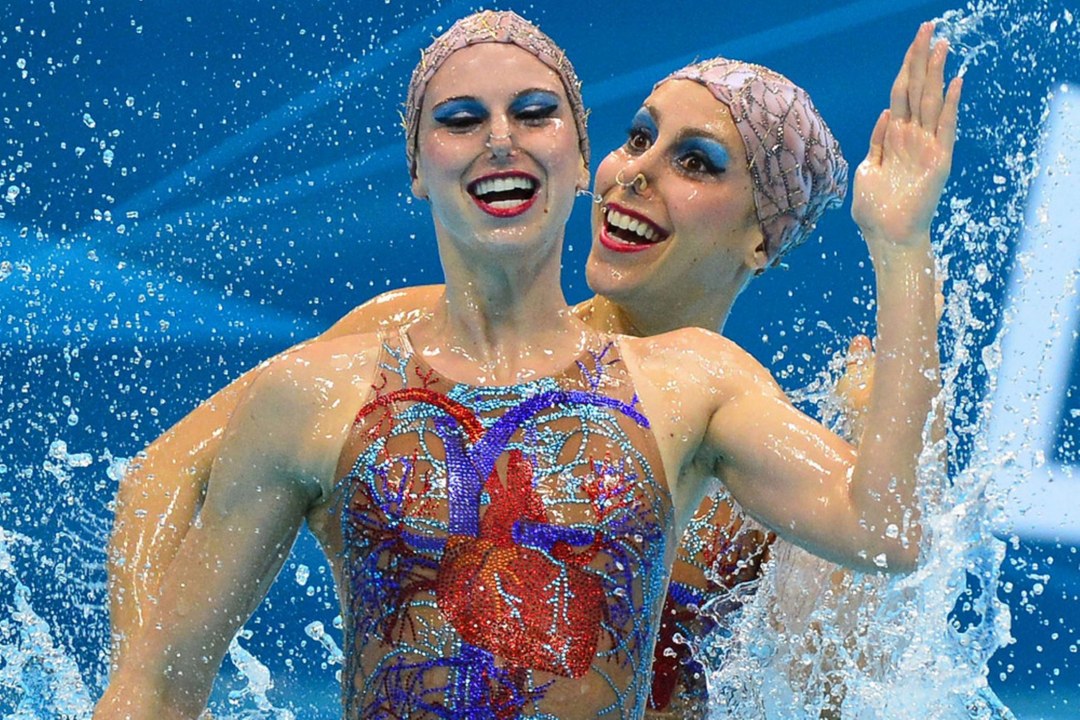 Елена Азарова синхронное плавание