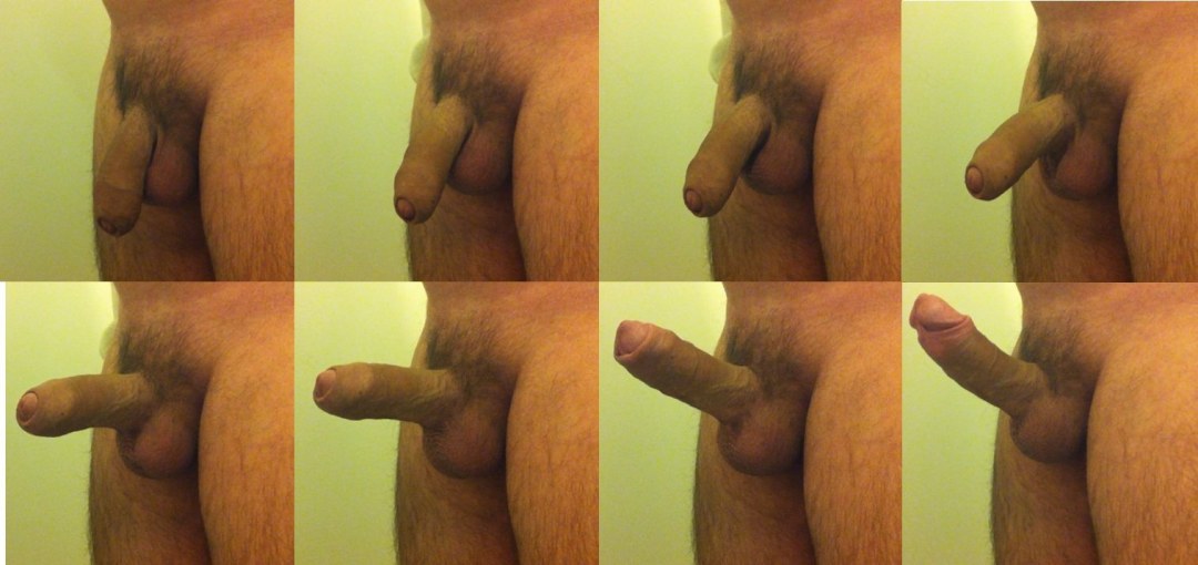 Огромный обрезанный пенис