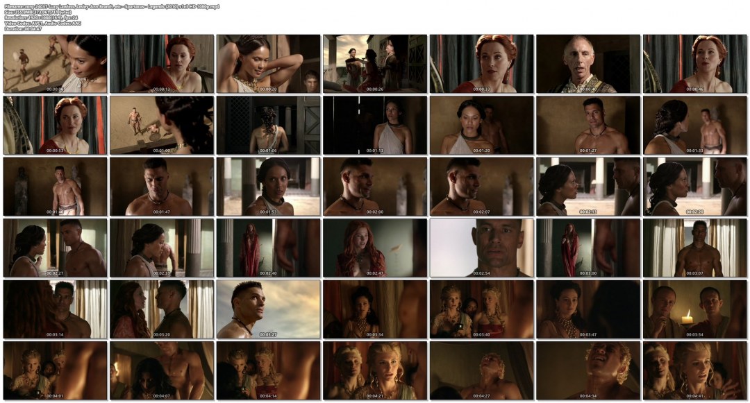 Lesley Ann Brandt and Lucy Lawless Spartacus