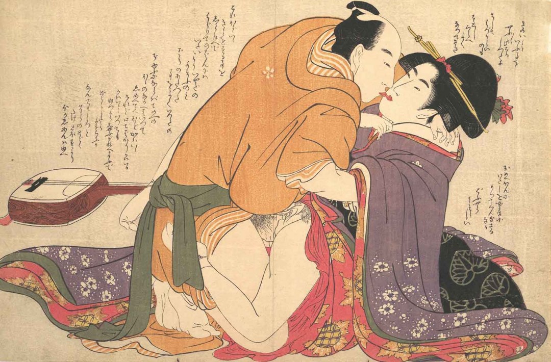 Китагава Утамаро эротические Гравюры