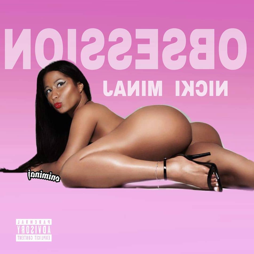 Ники Минаж попа