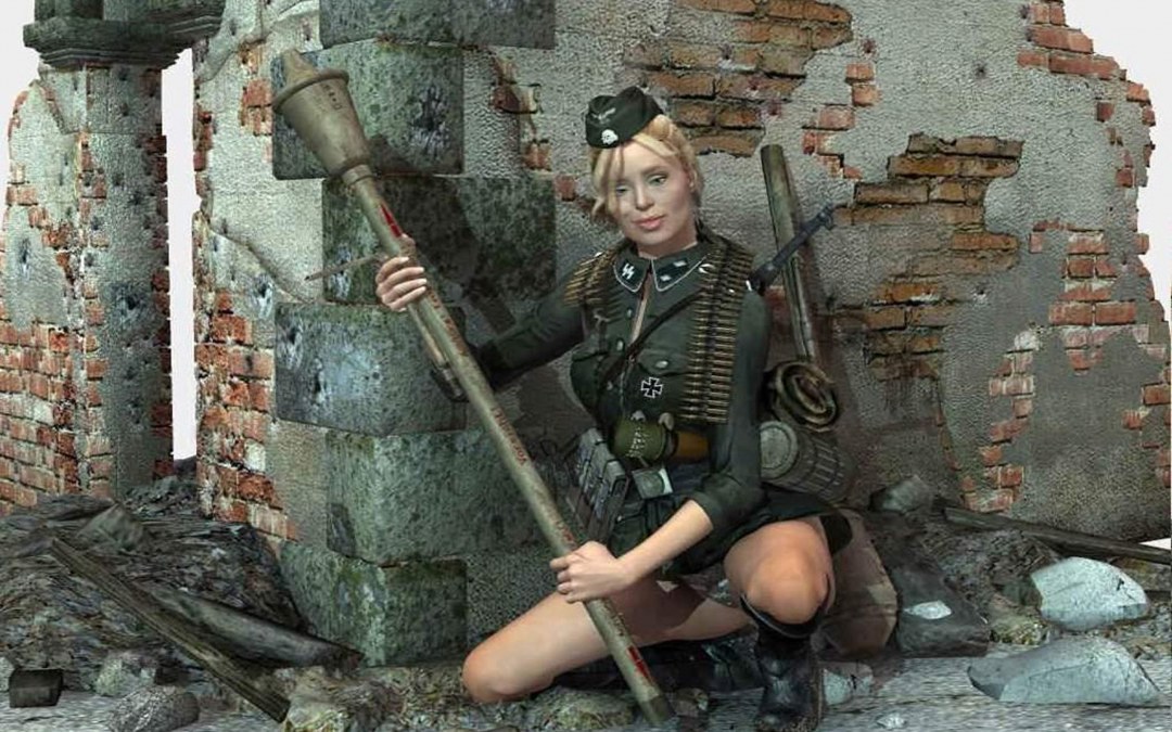 3d военные девушки дизайнера Ригуэл (Riguel)