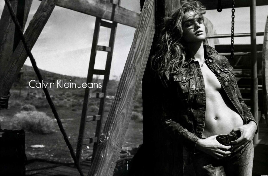 Наталья Водянова Кельвин Кляйн