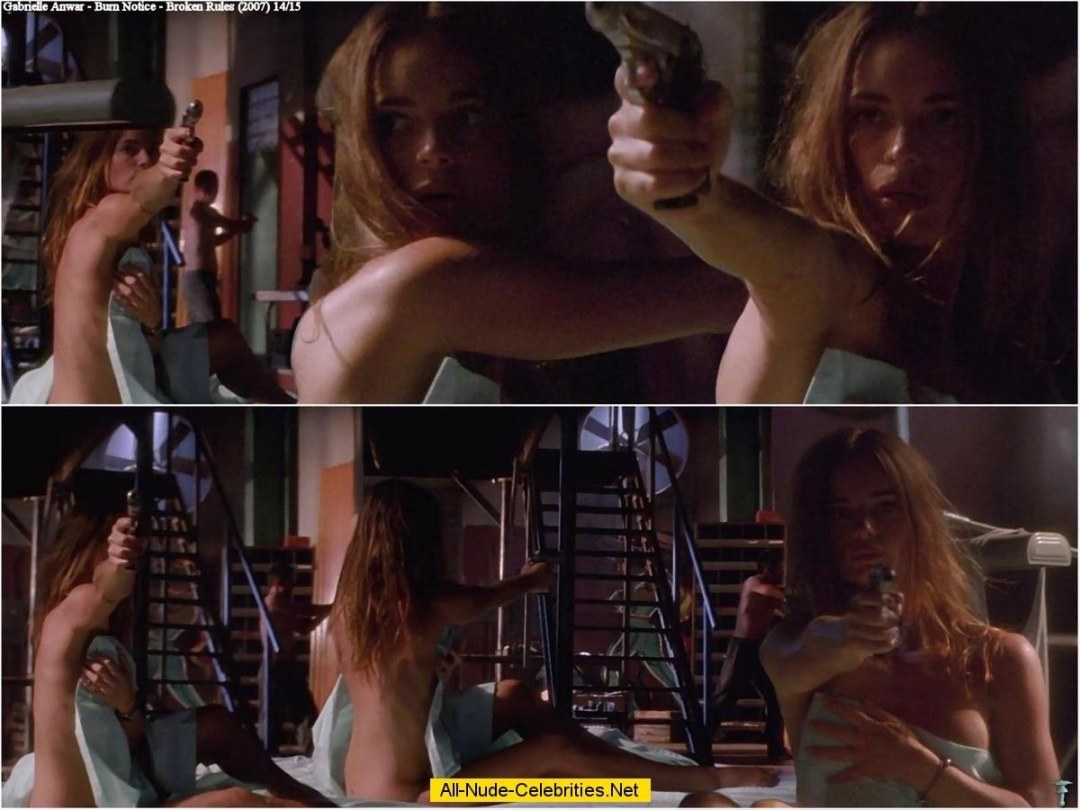 Габриэль Анвар топлесс