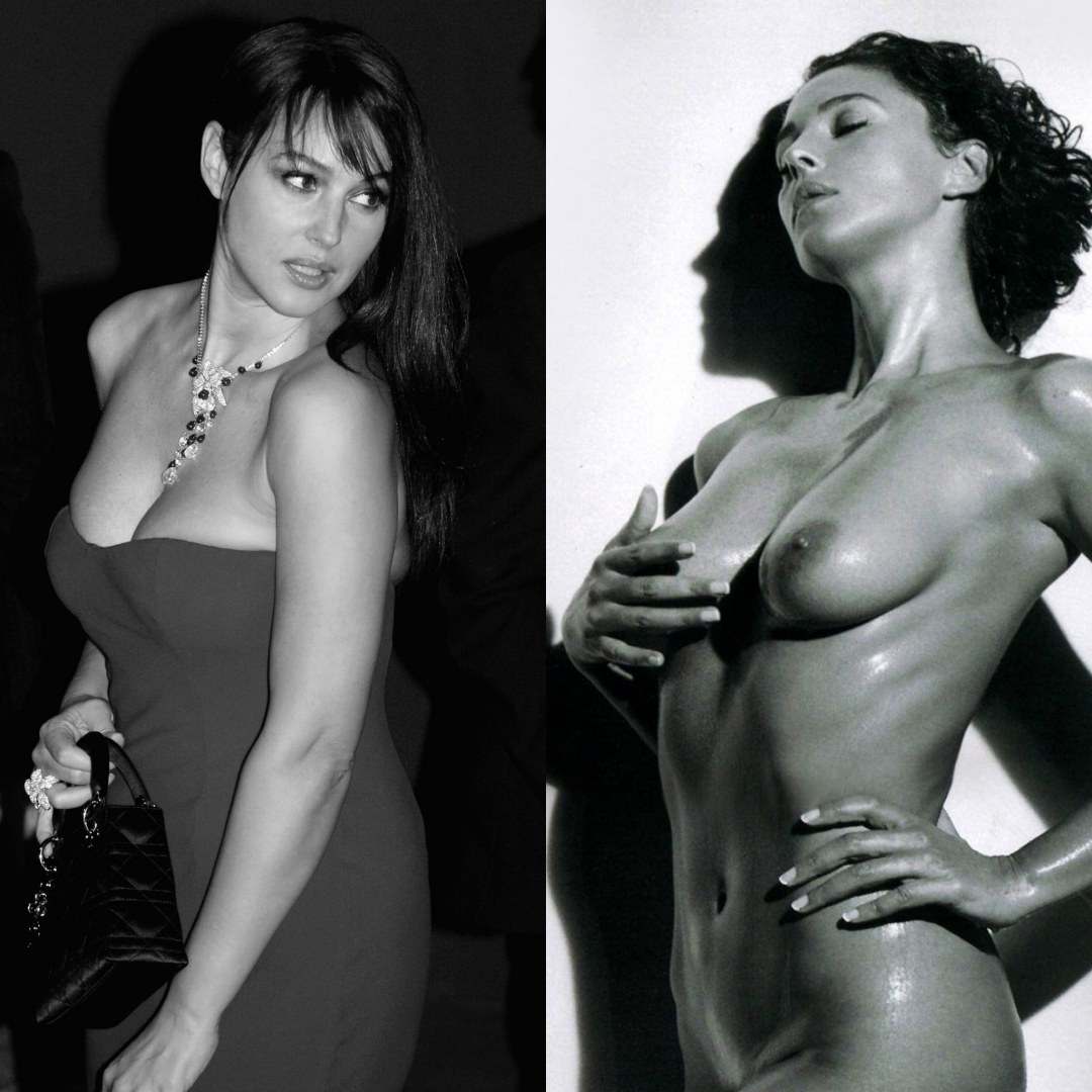 Моника Беллуччи в молодости горячие