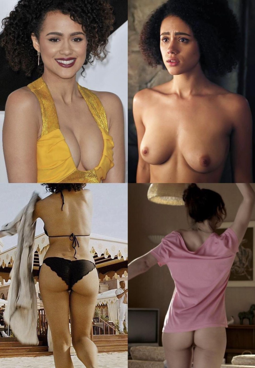 Натали Эммануэль в бикини