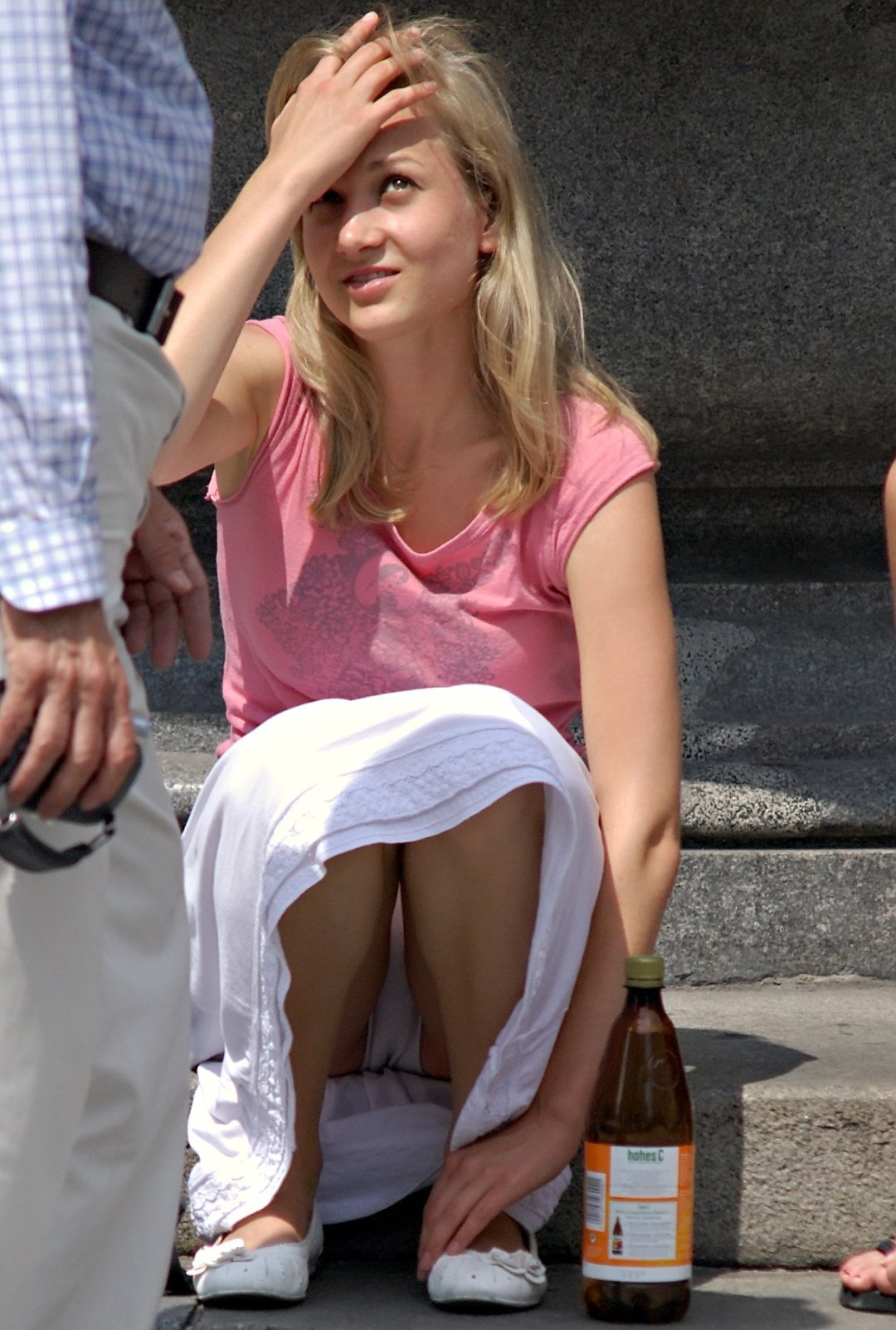 Засветилась без трусиков