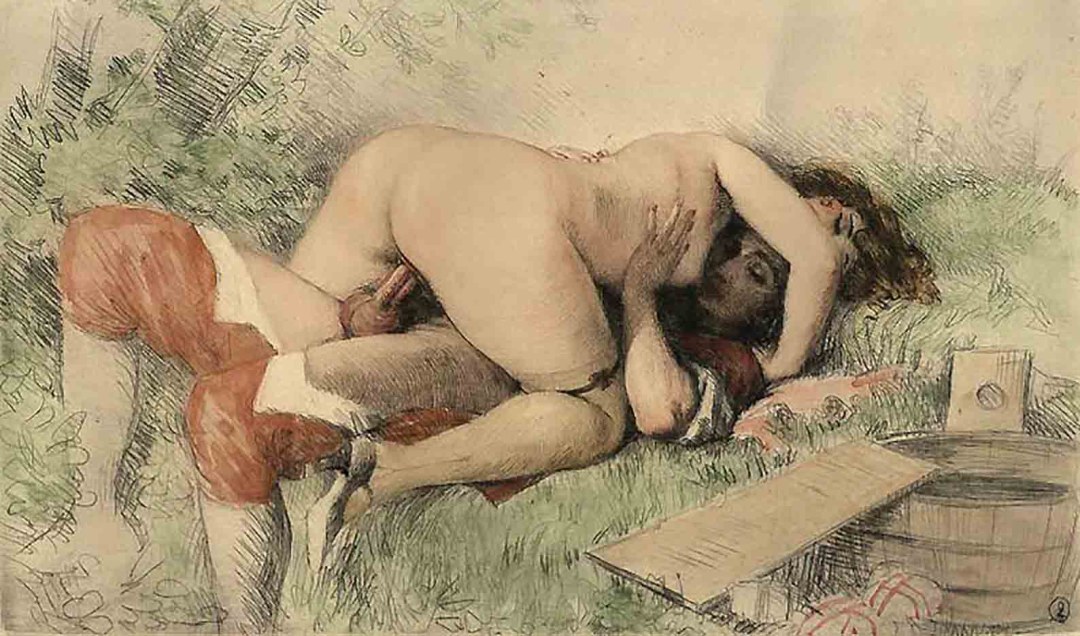 Эротические иллюстрации Paul Emile Becat (1885-1960)...