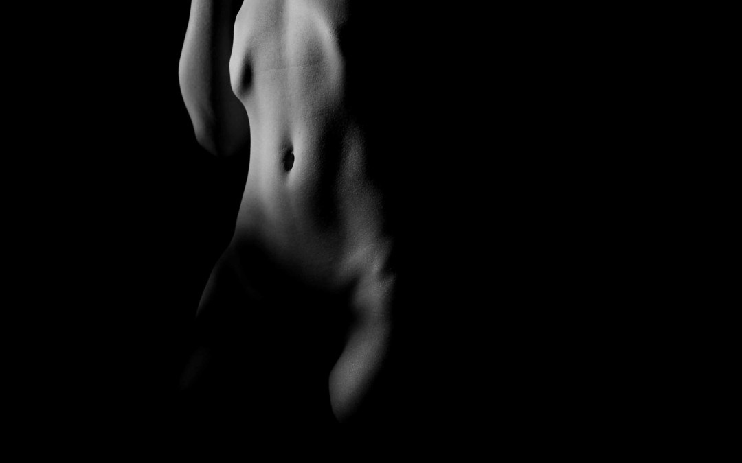 Голые женщины черно белое