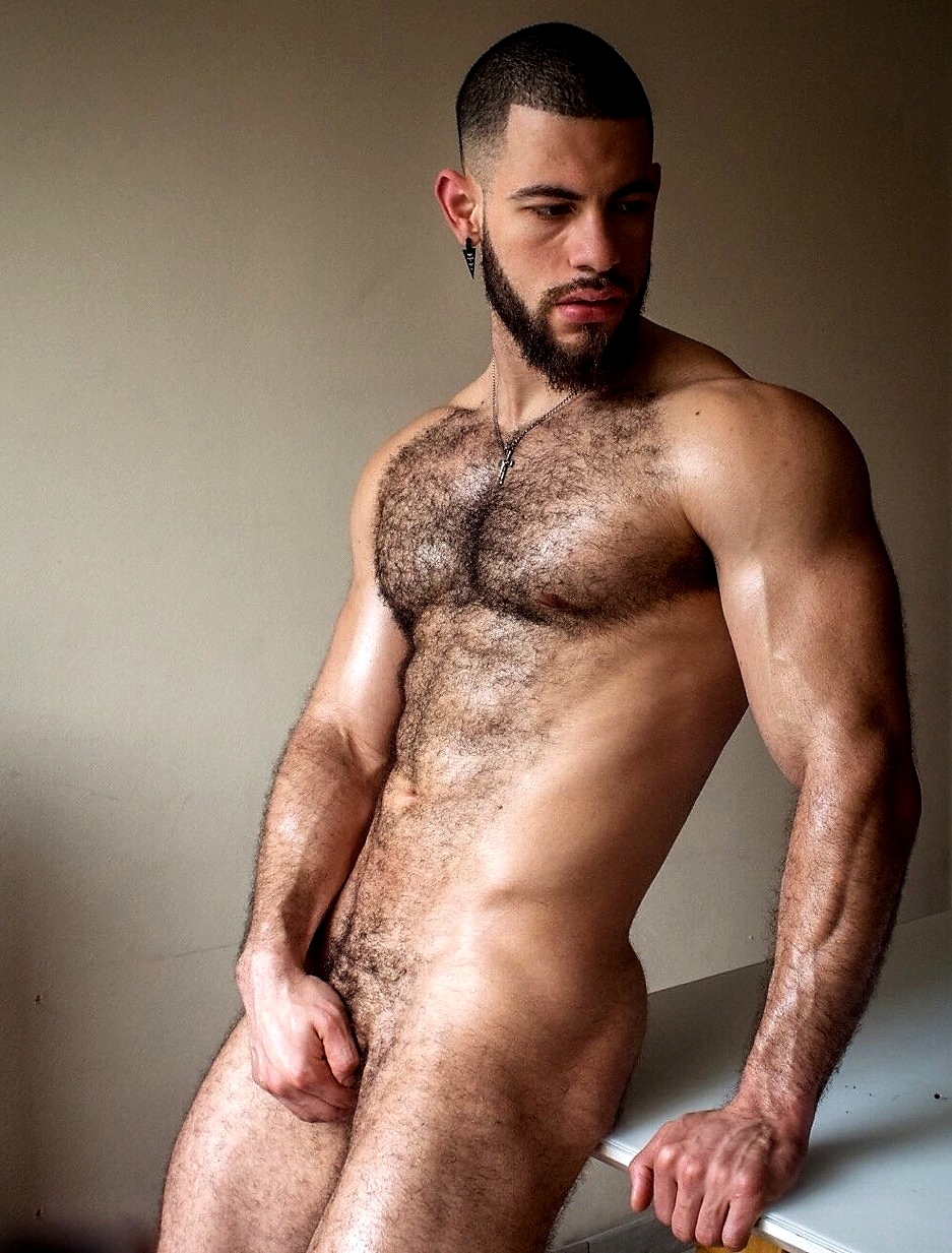 Голые толстые волосатые мужики