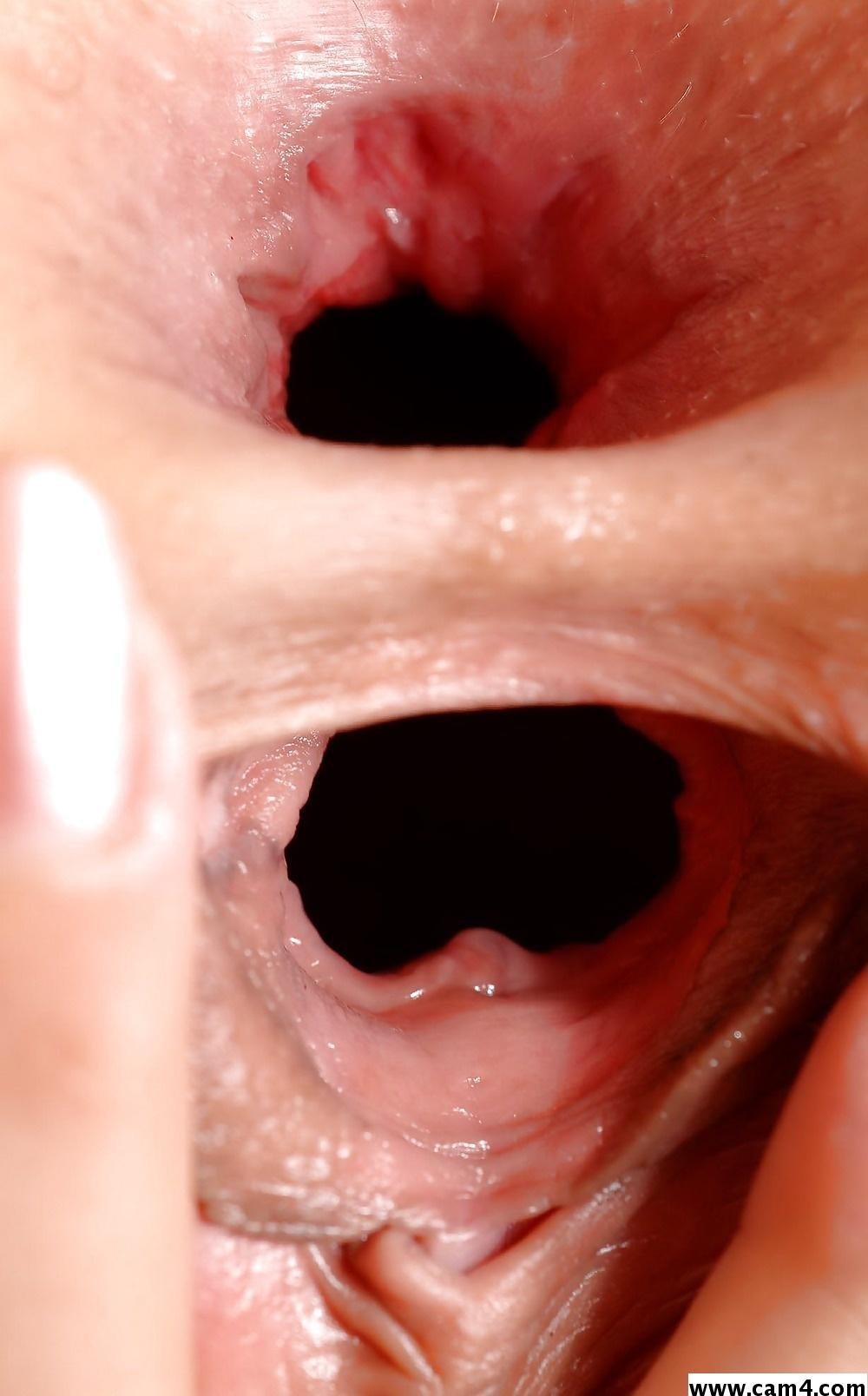 Красивый клитор крупным планом