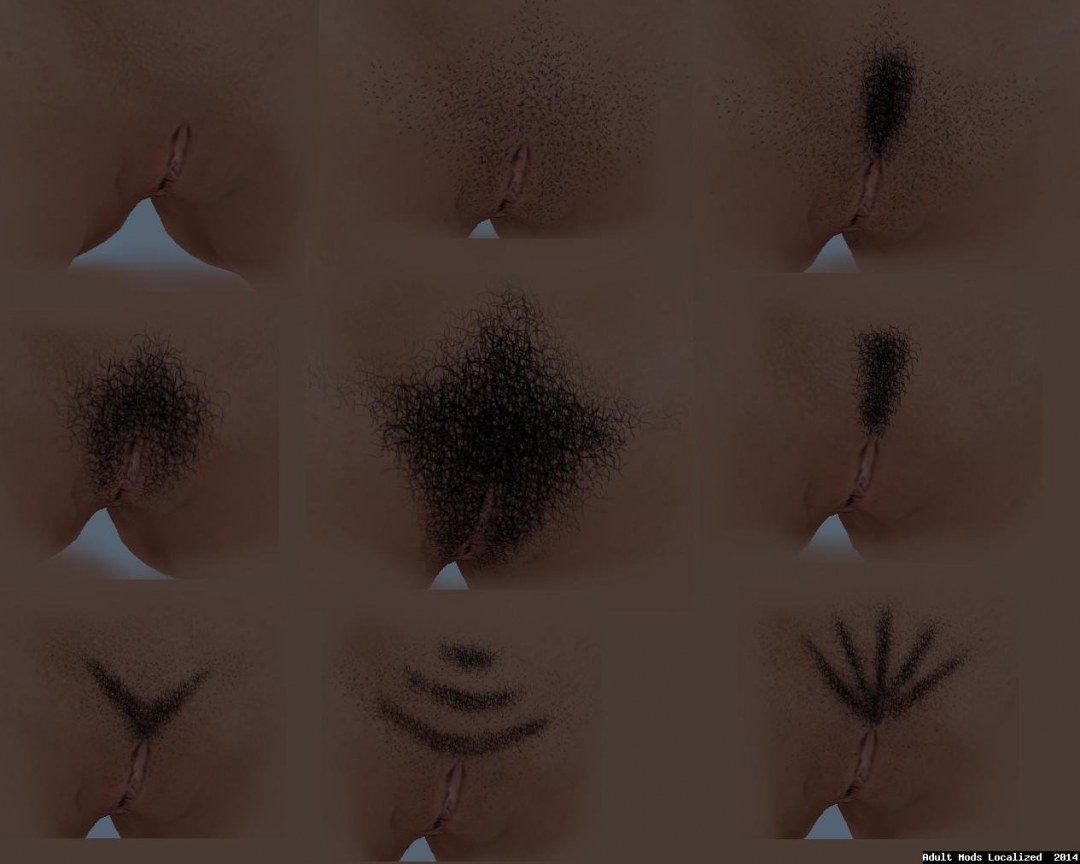 Необычные женские лобки