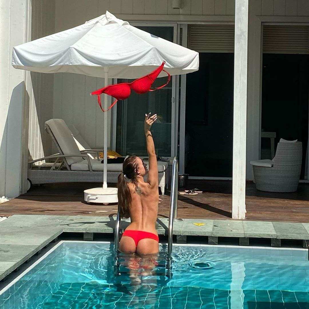 Аня Уколова в Нижнем белье