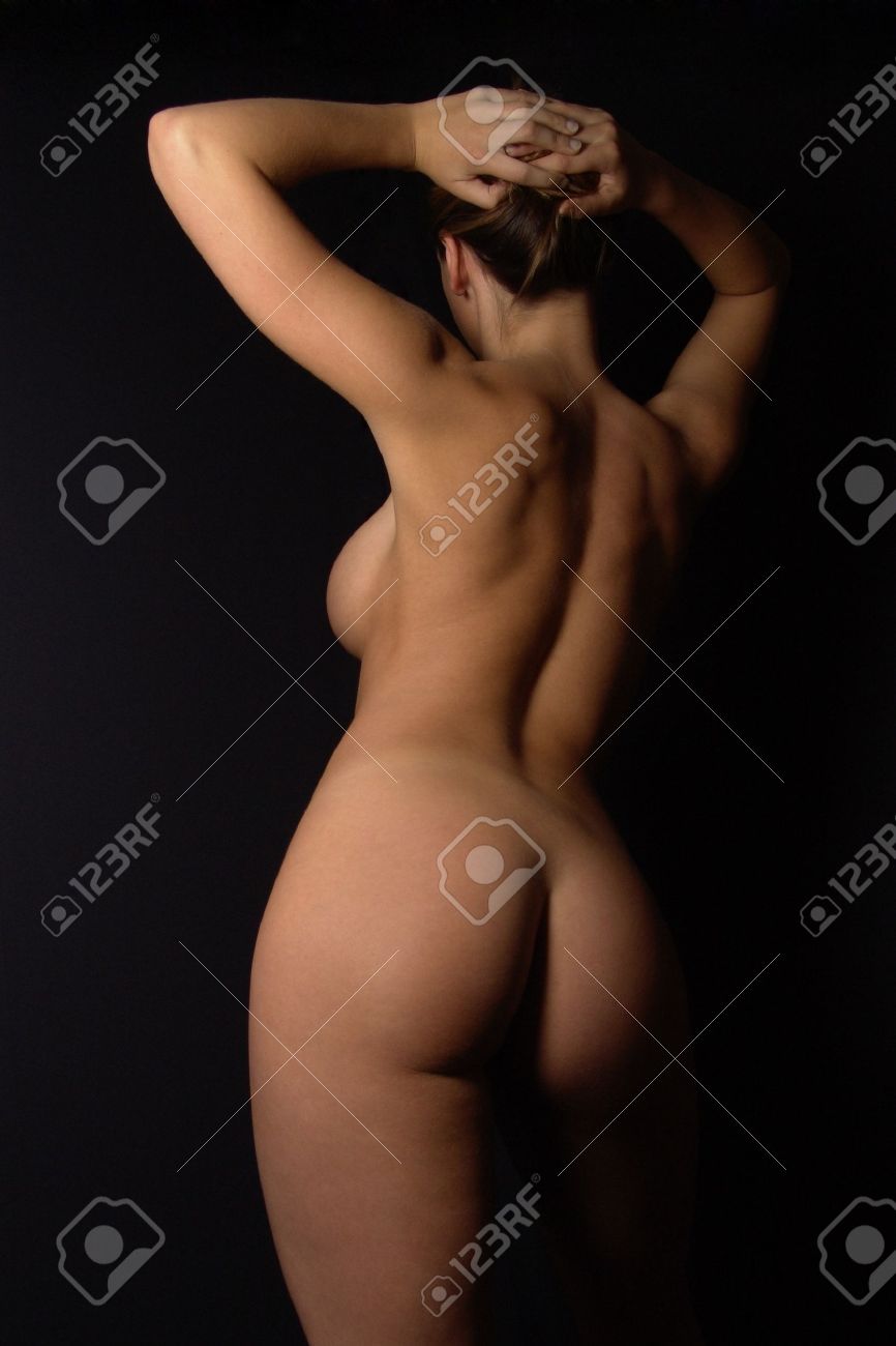 Голые женщины в теле сзади
