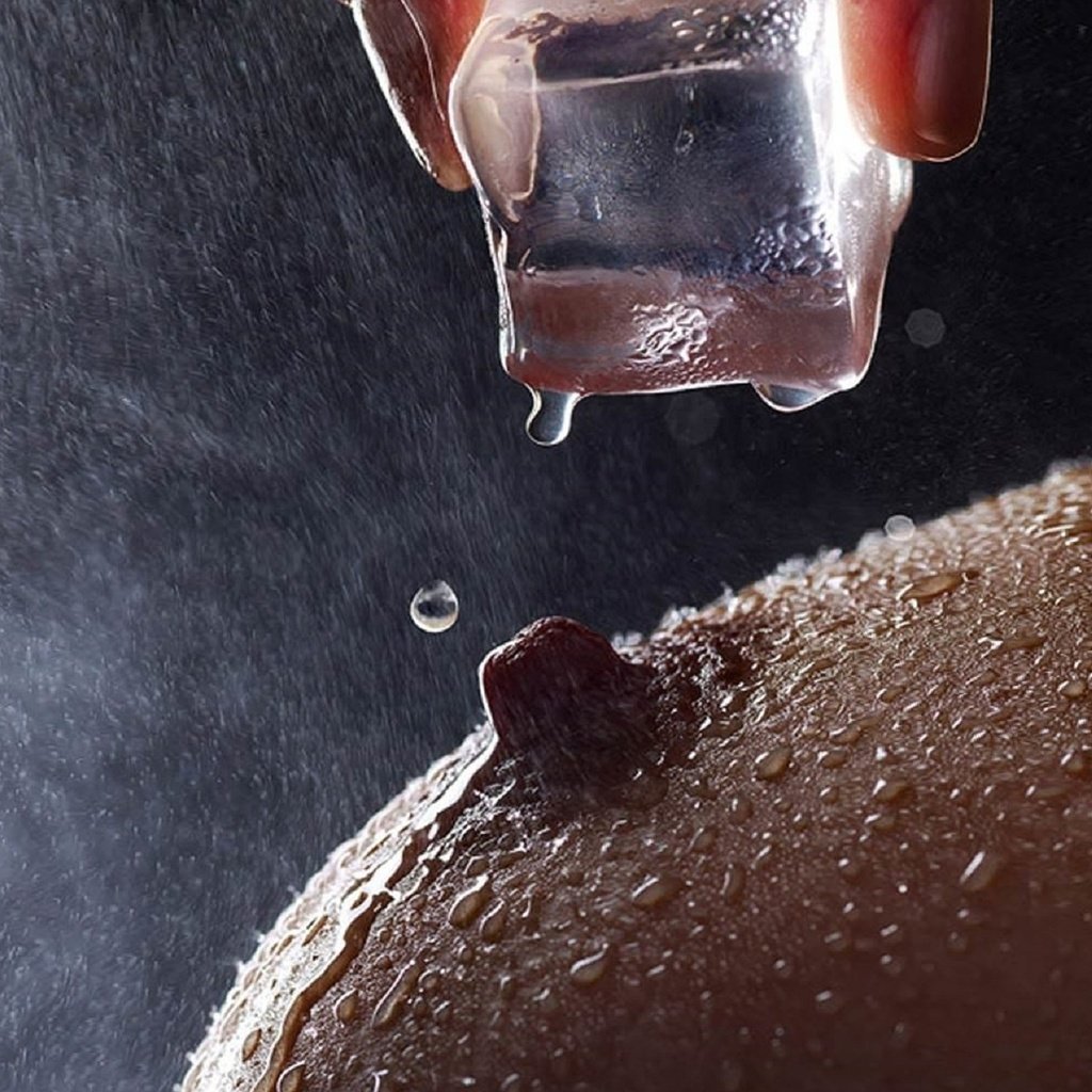 Сосок и лед