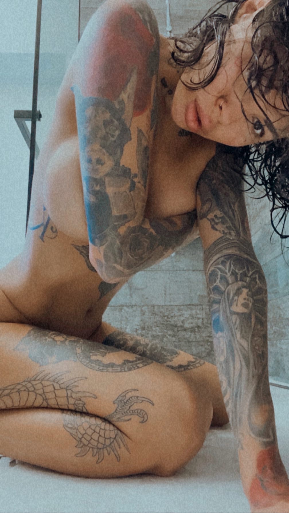 Илона Буковская в бассейне