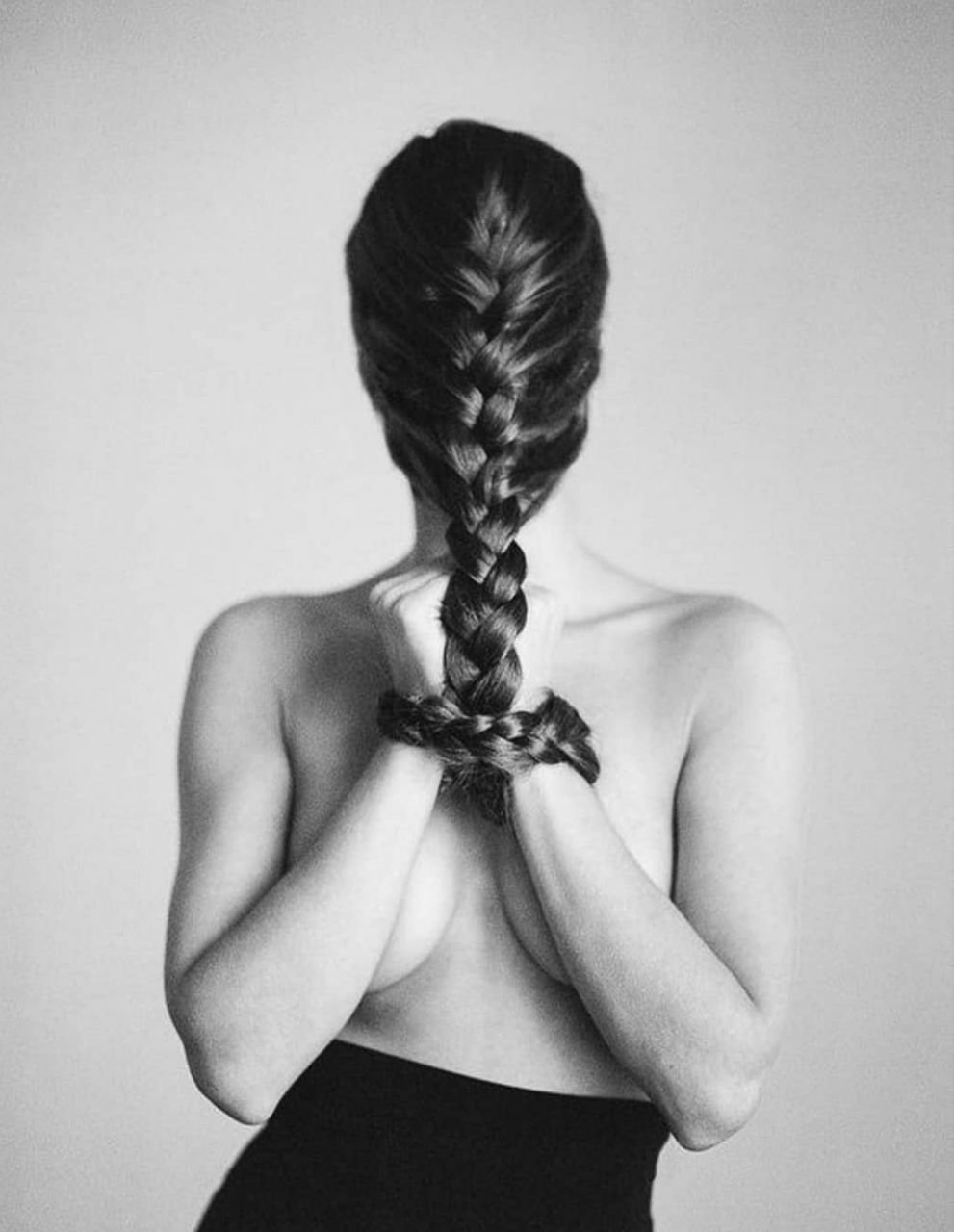 Косы со спины