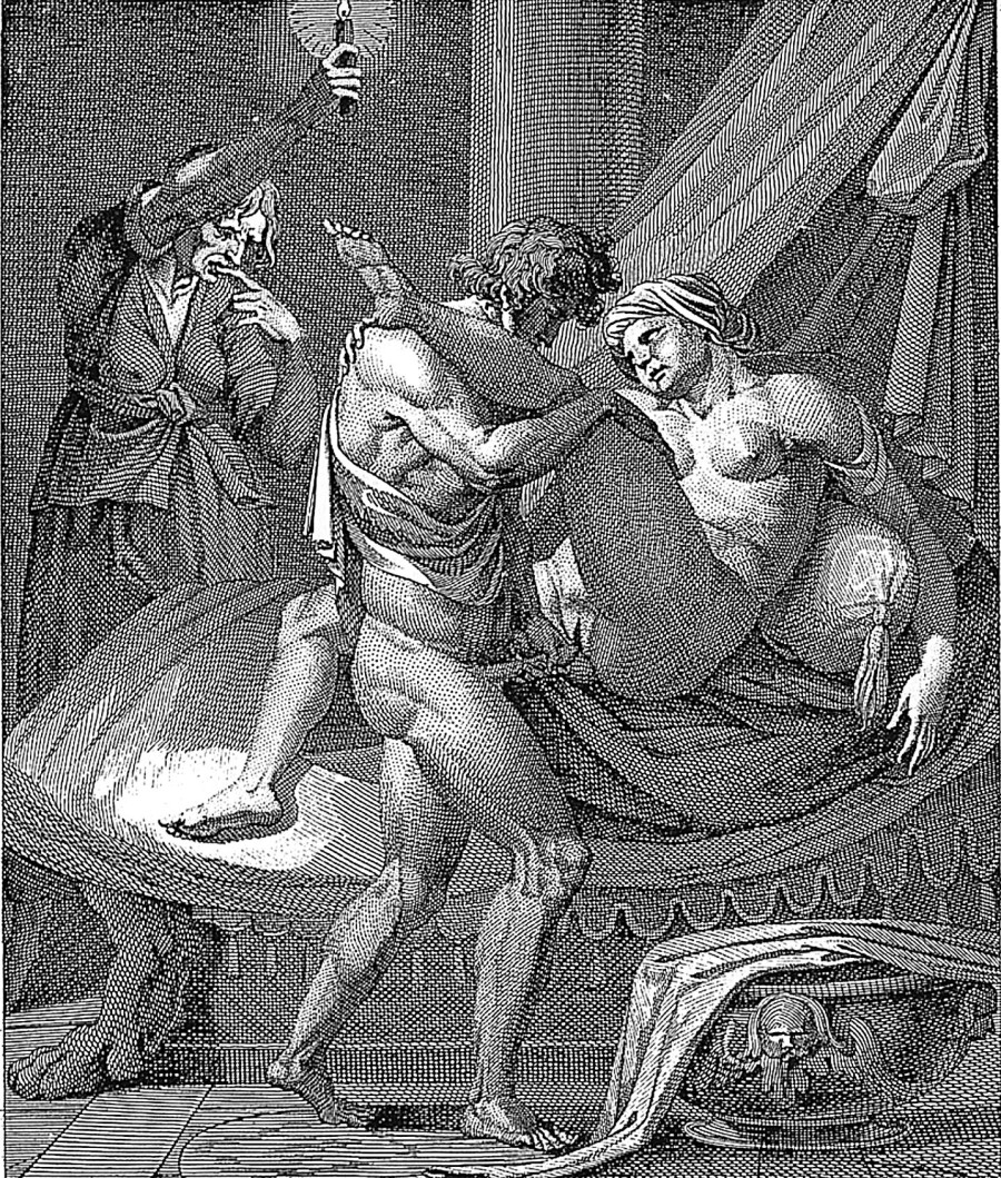 Агостино Карраччи шестнадцать наслаждений