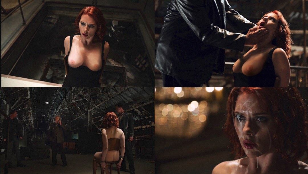 Скарлетт Йоханссон черная вдова xxx
